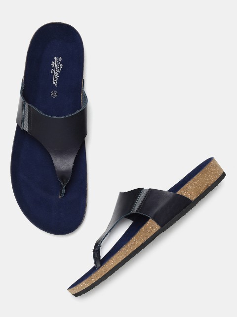 

Roadster Men Navy Blue Comfort Sandals