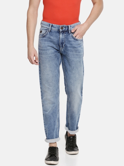 

John Players Men Blue Slim Fit Mid-Rise Clean Look Jeans