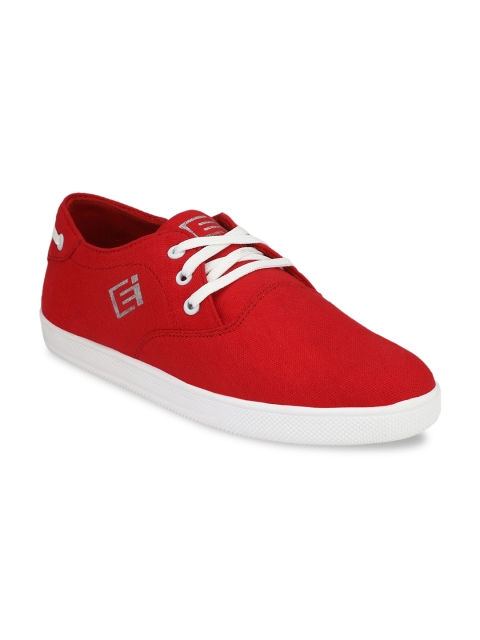 

Eego Italy Men Red Solid Sneakers