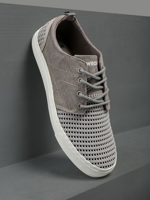 

WROGN Men Grey Sneakers