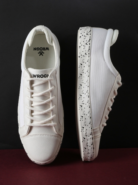 

WROGN Men White Sneakers