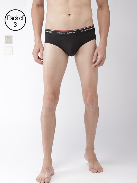 

Tommy Hilfiger Men Pack of 3 Briefs P9AB1123, Grey