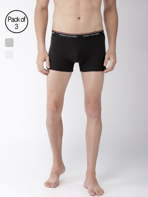 

Tommy Hilfiger Men Pack of 3 Trunks P9AB4169, White