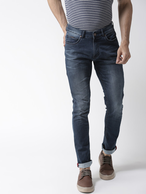 

Richlook Men Blue Slim Fit Mid-Rise Clean Look Jeans