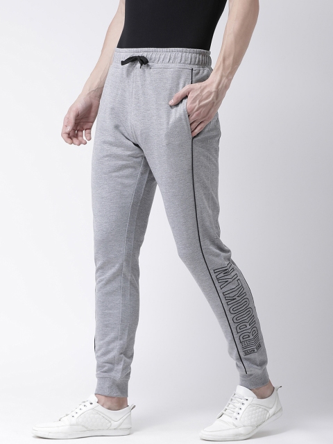 

Club York Men Grey Melange Solid Slim-Fit Jogger