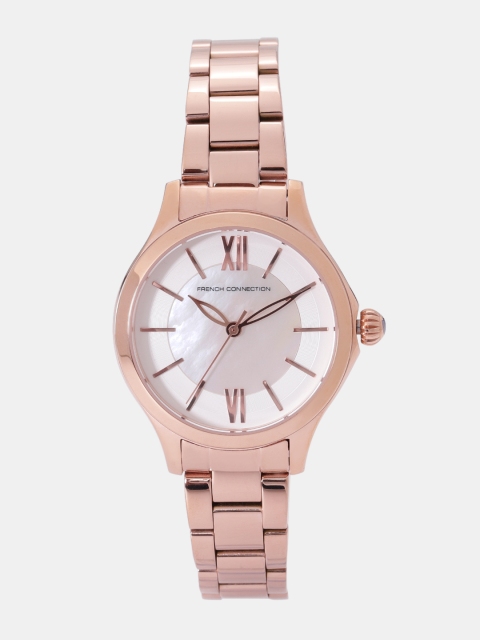 

French Connection Women Off-White Analogue Watch FCS1009RGM