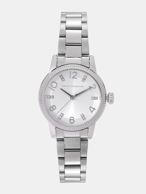 

French Connection Women Silver-Toned Analogue Watch FCS1005SM