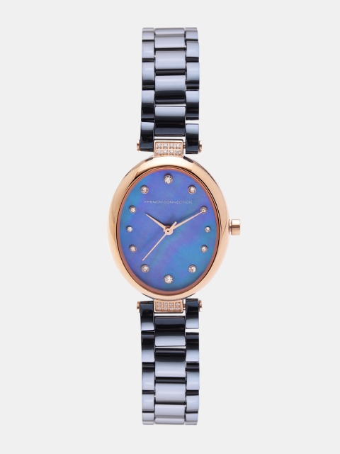 

French Connection Women Navy Blue Analogue Watch FCS1012URGM-