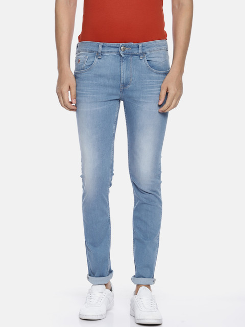 

U.S. Polo Assn. Denim Co. Men Blue Regallo Skinny Fit Mid-Rise Stretchable Jeans