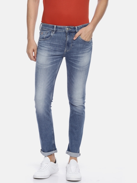 

U.S. Polo Assn. Denim Co. Men Blue Skinny Fit Mid-Rise Clean Look Stretchable Jeans