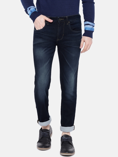 

U.S. Polo Assn. Denim Co. Men Blue Skinny Fit Mid-Rise Clean Look Stretchable Jeans