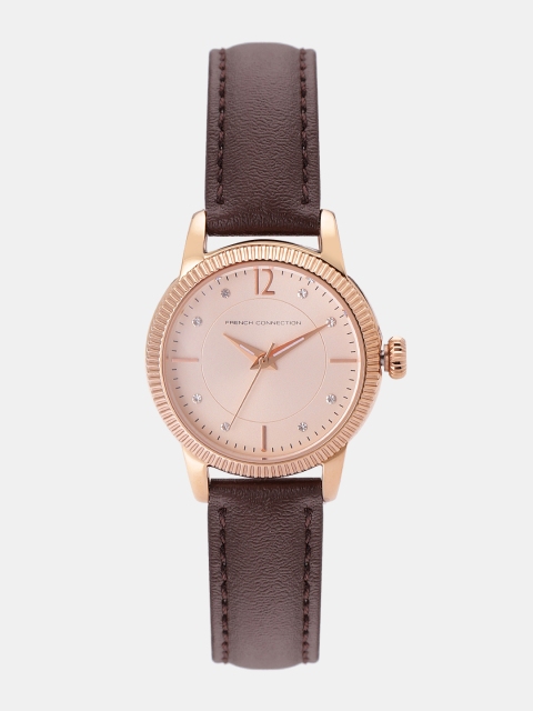 

French Connection Women Rose Gold Analogue Watch FCS1006T