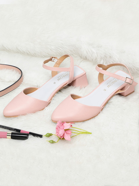 

Monrow Women Pink Solid Heels