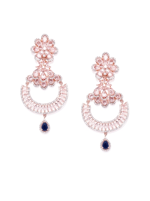 

Alamod Rose Gold-Plated & Antique Classic Chandbalis