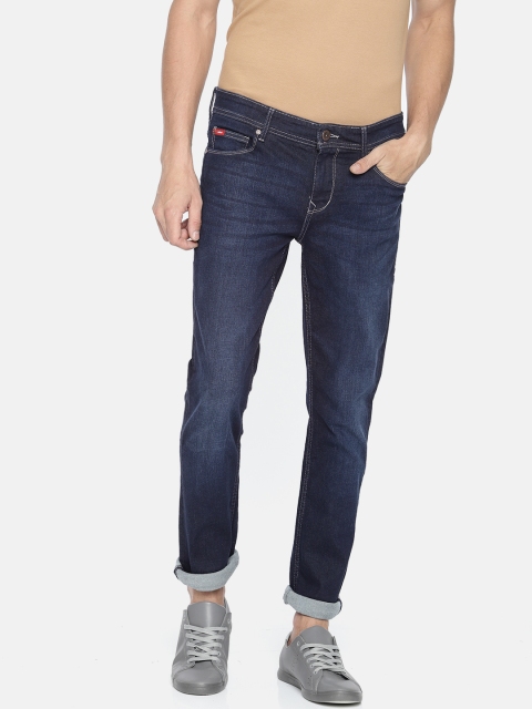 

Lee Cooper Men Blue Slim Fit Low-Rise Clean Look Stretchable Jeans