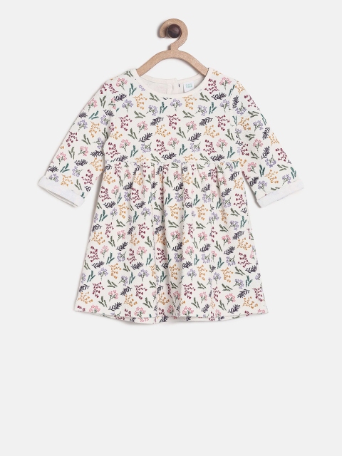 

MINI KLUB Girls Multicoloured Printed A-Line Dress, Multi