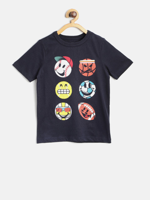 

GAP Boy Short Sleeve T-Shirt, Navy blue