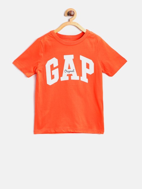 

GAP Boy Short Sleeve T-Shirt, Orange