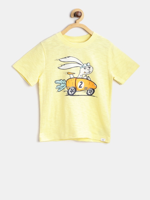 

GAP Boy Graphic Short Sleeve T-Shirt, Yellow