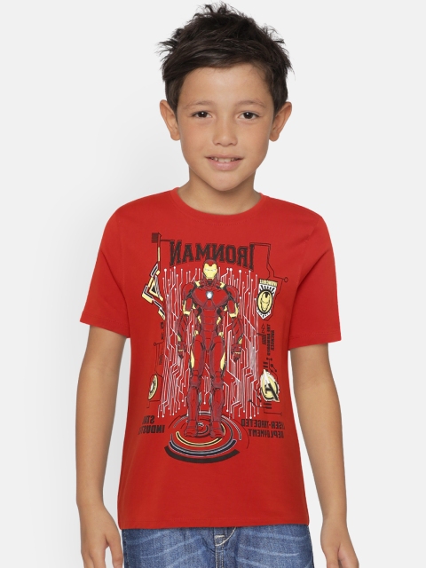 

Fame Forever by Lifestyle Boys Red Printed T-shirt
