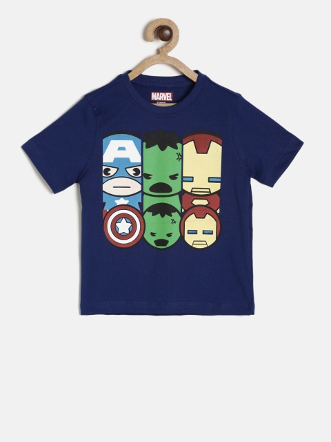 

Fame Forever by Lifestyle Boys Navy Blue Printed T-shirt