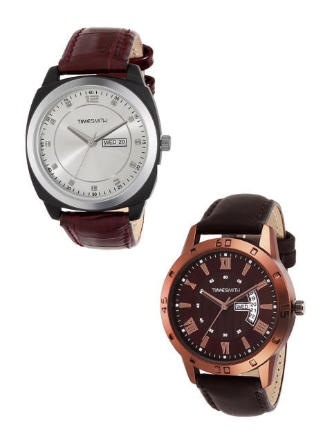 

TIMESMITH Set of 2 Analogue Watches TSC-003-013, Multi