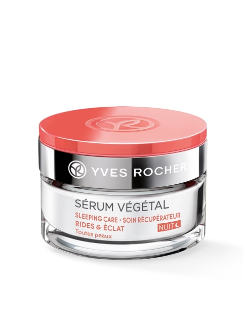 

YVES ROCHER Serum Vegetal Sleeping Care Wrinkles & Radiance Night Cream 50 ml, White