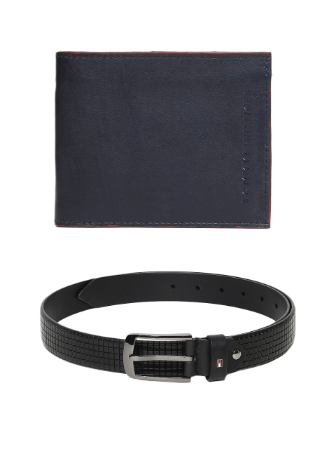 

Tommy Hilfiger Men Leather Accessory Gift Set, Black
