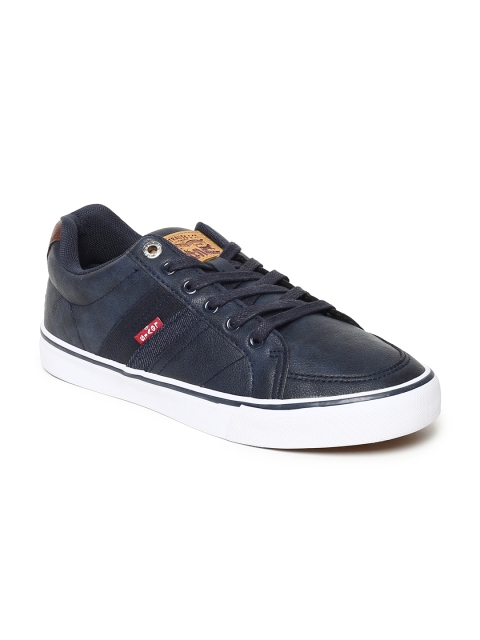 

Levis Men Navy Blue Solid Sneakers