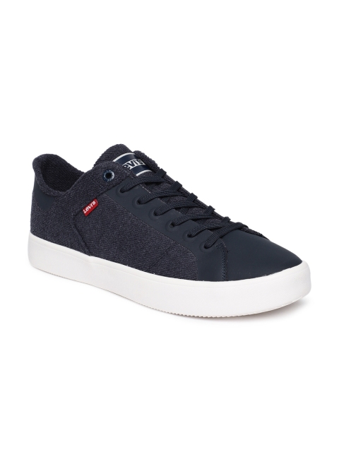 

Levis Men Navy Blue Solid Sneakers