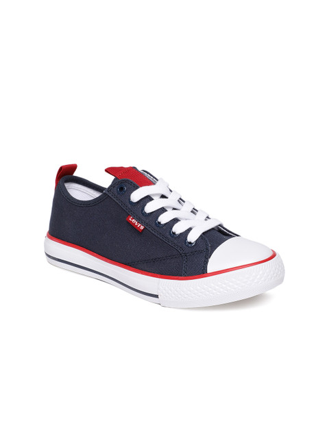 

Levis Women Navy Blue Solid Sneakers