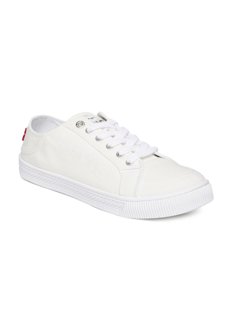 

Levis Men White Hansen Sneakers