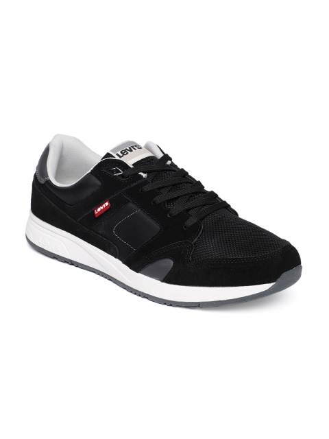 

Levis Men Black Sneakers