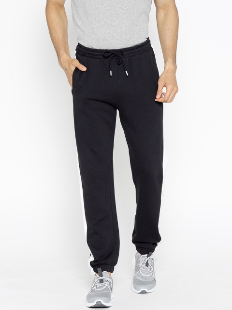 

OVS Men Black Baggy Fit Solid Joggers