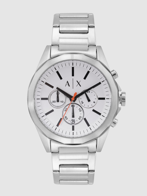 

Armani Exchange DREXLER Men White Analogue Watch AX2624