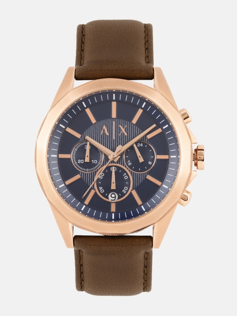 

Armani Exchange DREXLER Men Blue Analogue Watch AX2626