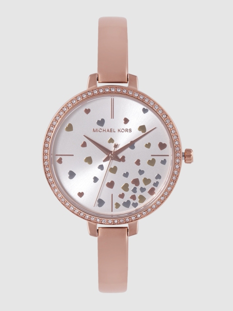 

Michael Kors JARYN Women Silver Analogue Watch MK3978
