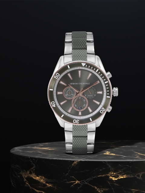 

Armani Exchange Men Olive Green Analogue Watch AX1830I