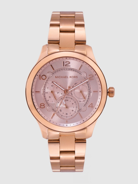 

Michael Kors Women Rose Gold-Toned Analogue Watch MK6589I