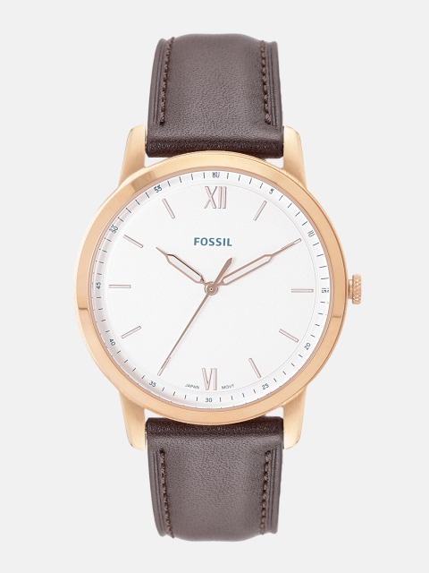 

Fossil THE MINIMA Men Off White Analogue Watch FS5463