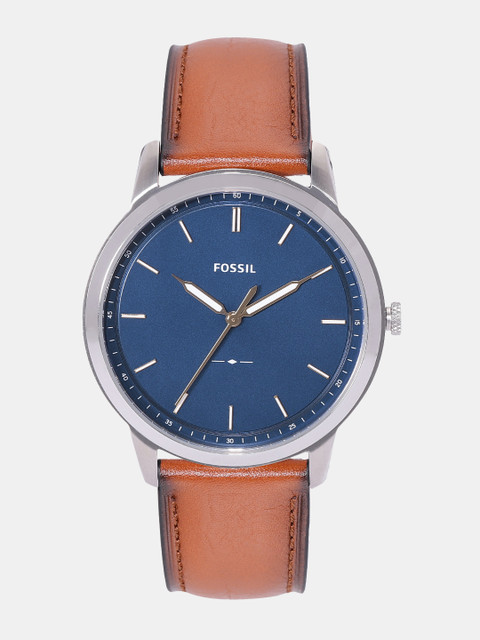 

Fossil Men Navy Blue Analogue Watch FS5304