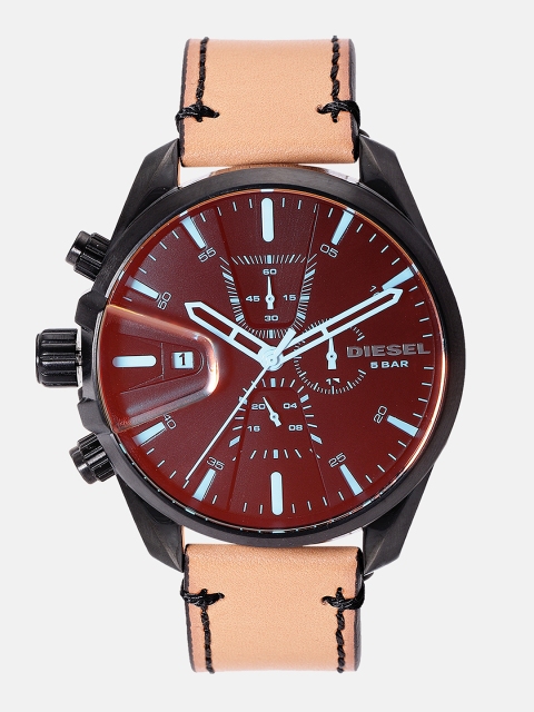 

DIESEL Men Maroon Analogue Watch DZ4471I_SOR