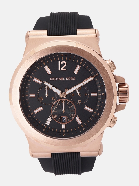 

Michael Kors Men Black Analogue Watch MK8184_SOR