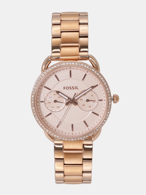 

Fossil Women Rose Gold-Toned Analogue Watch ES4264_SOR