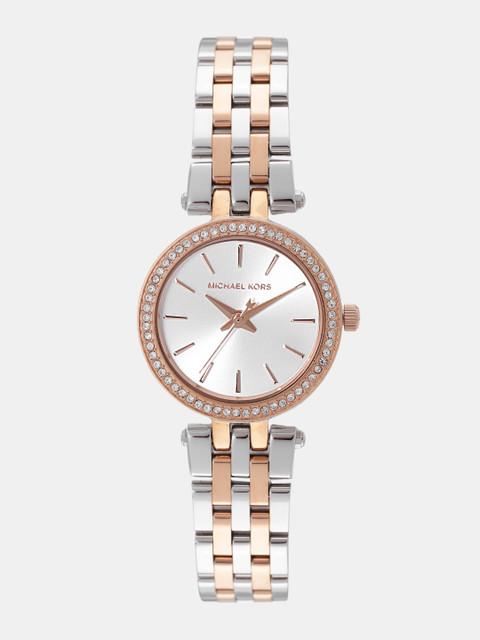 

Michael Kors Women Silver-Toned Analogue Watch MK3298