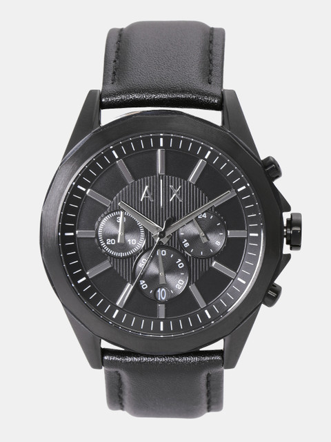 

Armani Exchange Men Black Analogue Watch AX2627I_SOR