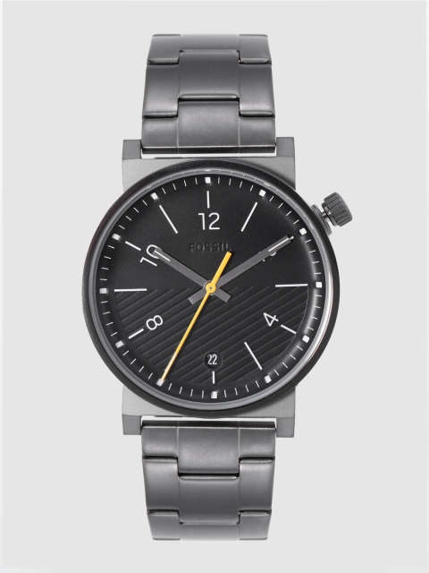 

Fossil BARSTOW Men Black Analogue Watch FS5508