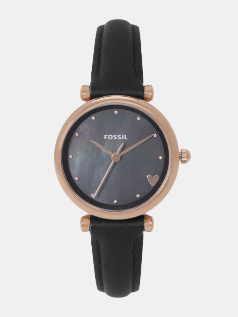 

Fossil Women Black Analogue Watch ES4504I