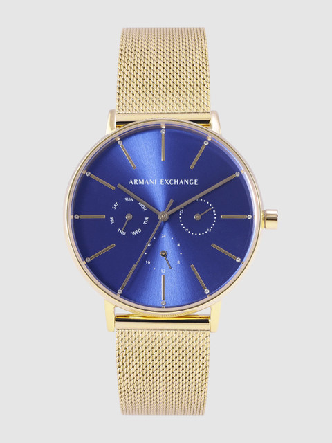 

Armani Exchange Women Blue Lola Analogue Watch