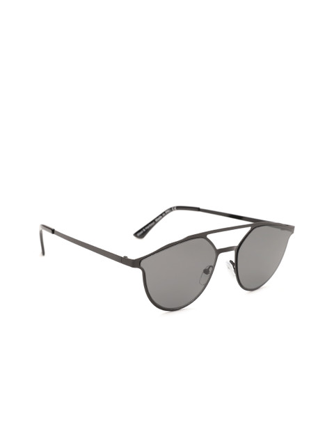 

Mast & Harbour Unisex Oval Sunglasses MFB-PN-PS-T9945, Grey